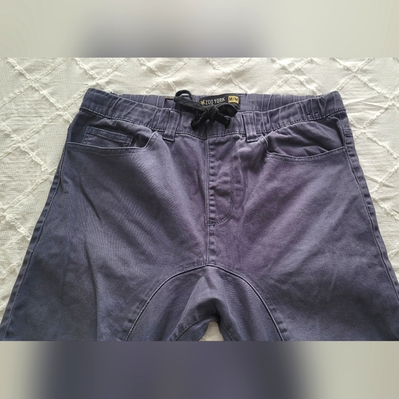Purplish Color Zoo York Structured Jogger Pants, Size M - Picture 4 of 12